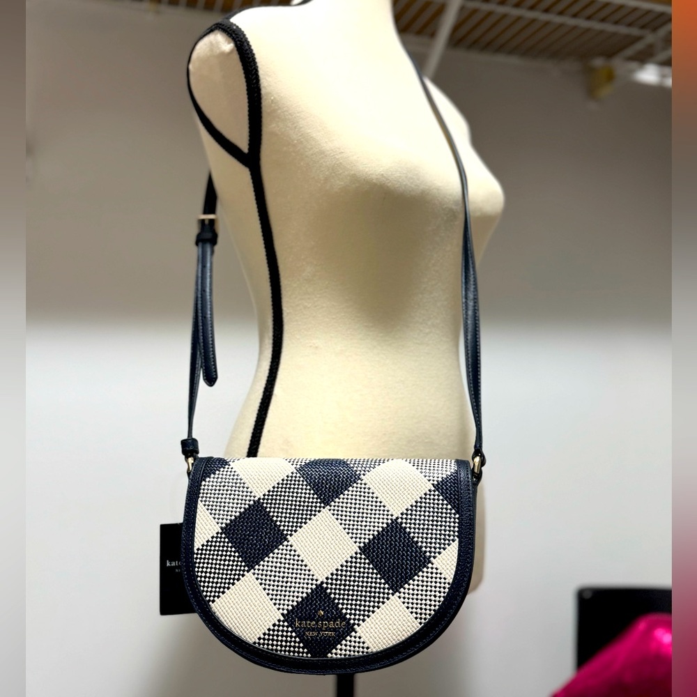 Kate Spade Navy and White Shoulder Bag-New